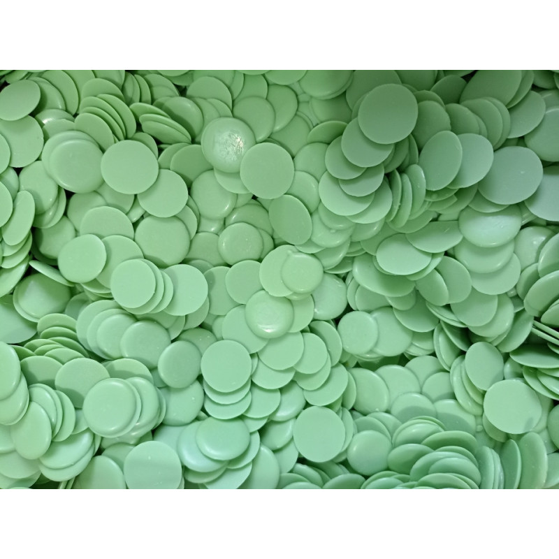 cuvertura de cicolata verde